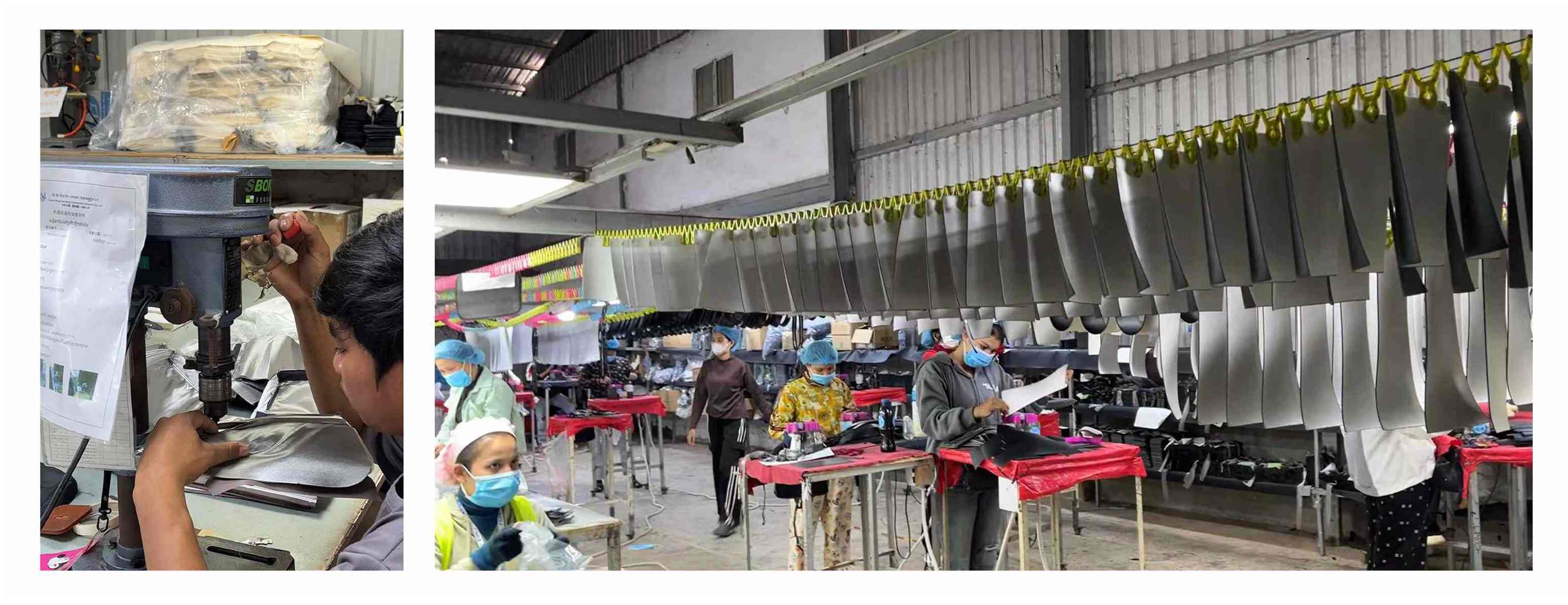 Hardware Punching and Edge Painting