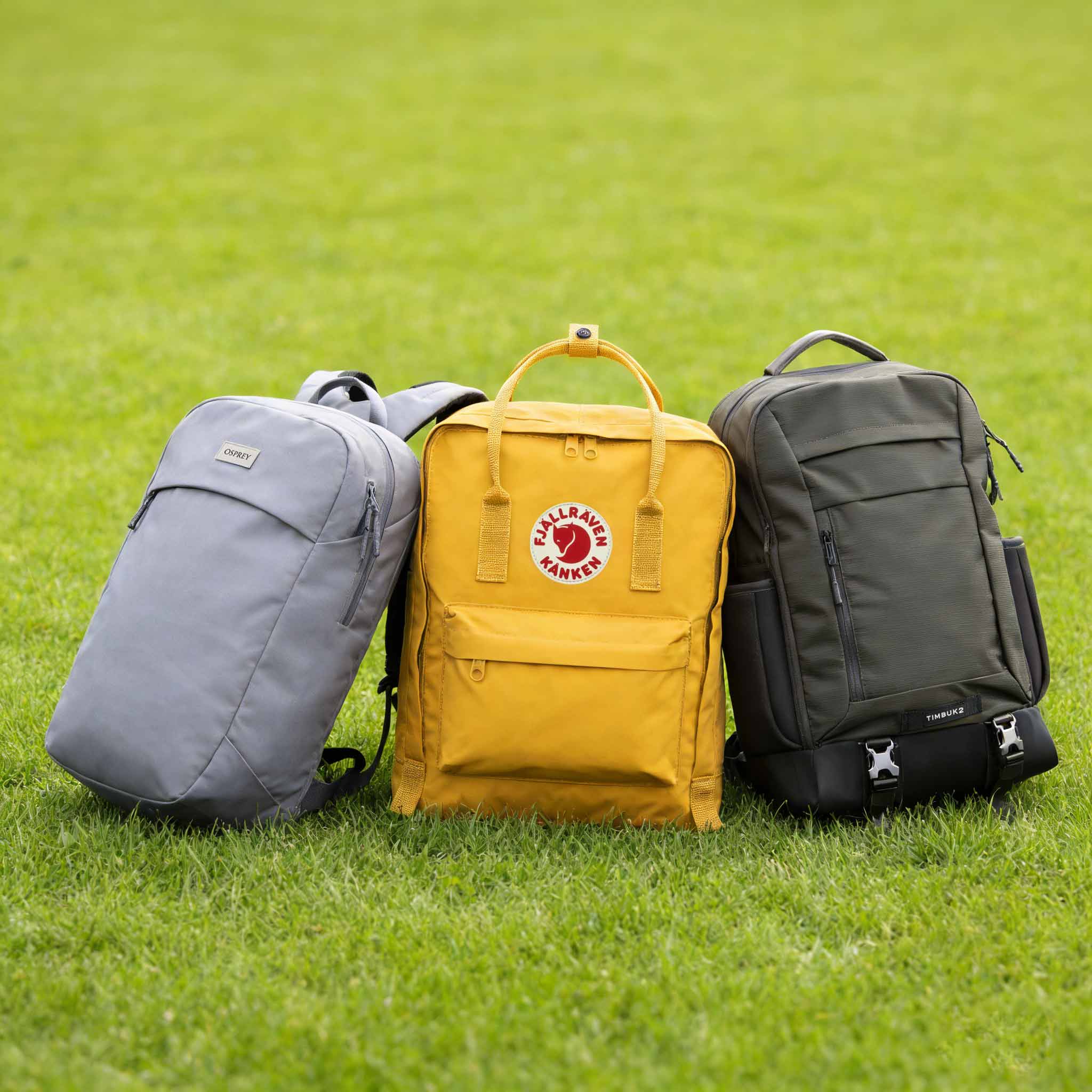 Osprey vs Fjällräven vs Timbuk2 Backpack