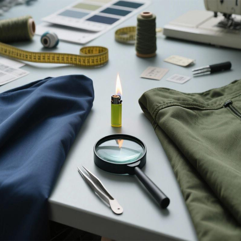 Come distinguere il tessuto in nylon dal poliestere