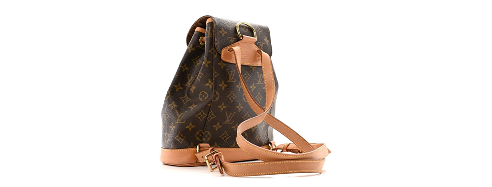 Lv backpack with no padding on the back