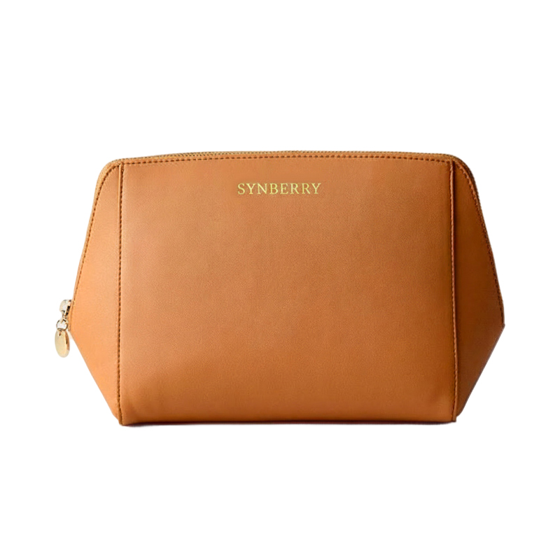 Custom Microfiber Leather Cosmetic Bag