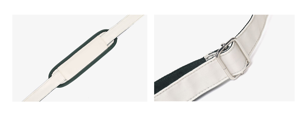 Pickball diagonal cross bag with adjustable shoulder straps