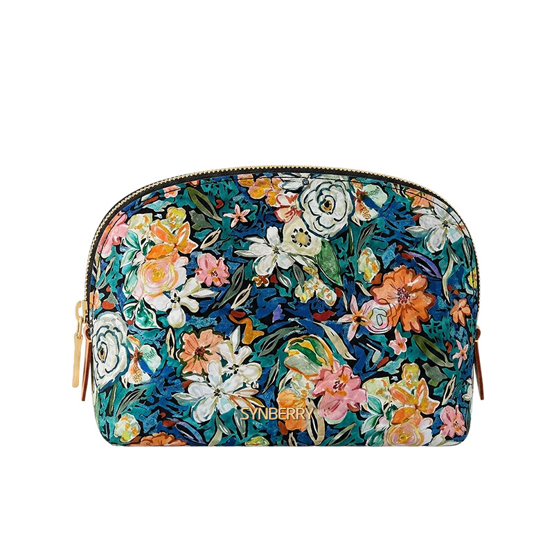 Pochette per il trucco in ecopelle
